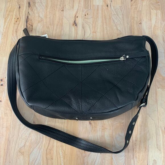Stone Mountain Black Shoulder Bag - Picture 9 of 9